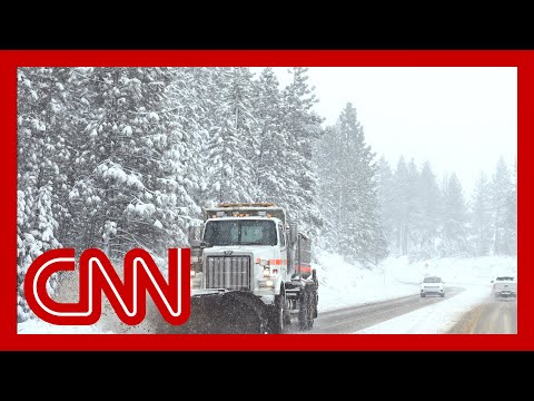 Blockbuster blizzard is slamming California with 12 feet of snow possible, 100-mph wind gusts