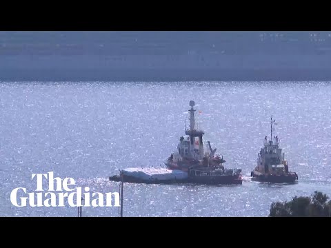Aid ship bound for Gaza leaves port in Cyprus