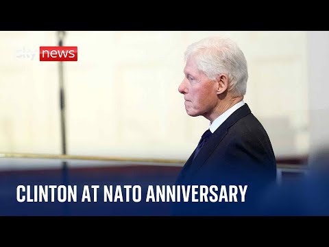Watch live: Former US President Clinton speaks at 25th anniversary of Czech Republic joining NATO