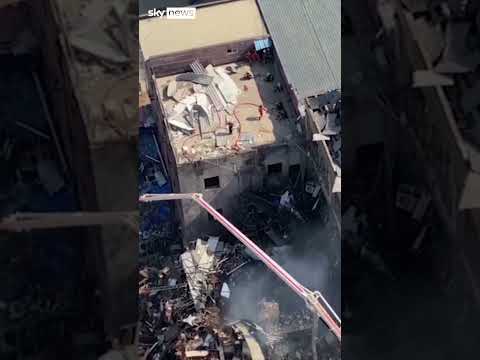 Moment deadly blast rocks Chinese city