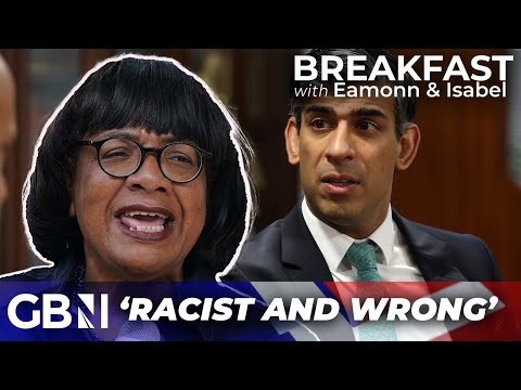 ‘Racist and wrong’: FURY as Rishi Sunak fails to personally call out Diane Abbott abuse