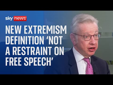 New definition of extremism ‘not a restraint on free speech’