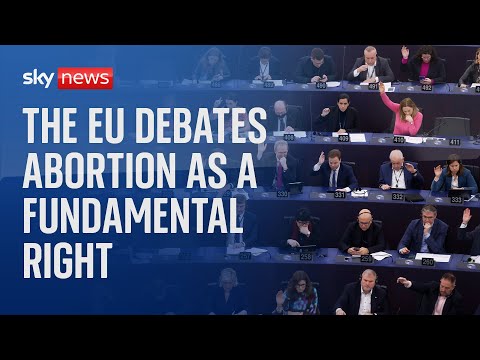 The EU debates the ‘right to abortion’