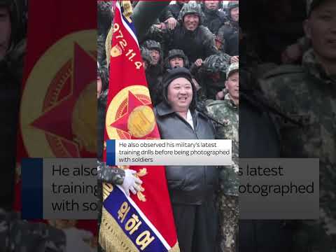 North Korean leader Kim Jong Un drives country’s new battle tank