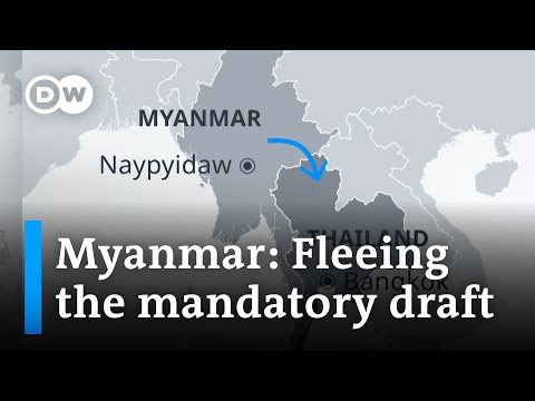 Is Myanmar’s mandatory conscription a sign of desperation from the Military Junta? | DW News