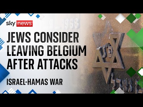 Jewish people in Belgium ‘consider leaving country’ amid spike in antisemitism | Israel-Hamas war