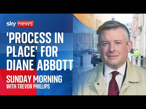 Labour: ‘There is a process in place’ for restoring the whip to Diane Abbott MP