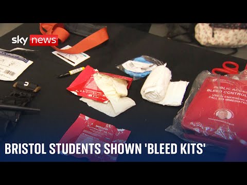 Knife crime: Young people in Bristol shown how a ‘bleed kit’ can save a life