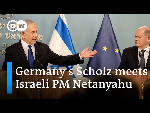 German Chancellor urges Israel’s Netanyahu for hostage deal, two-state solution | DW News