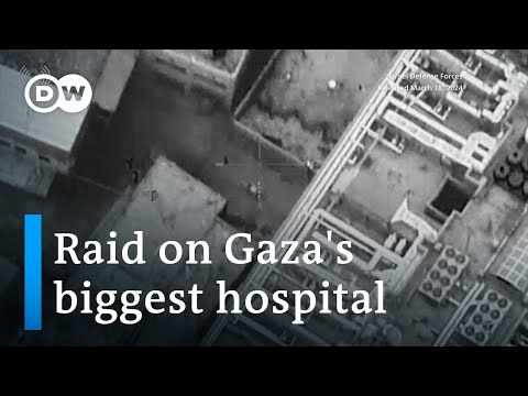 Israeli raids al-Shifa hospital, warns Gazans to evacuate | DW News