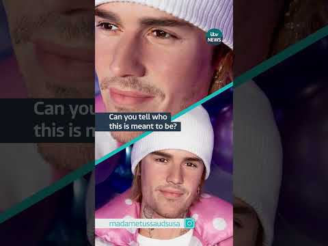 People think this waxwork looks more like a Beckham than who it’s meant to be #itvnews #justinbieber