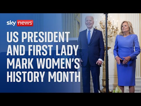 President Biden and First Lady Jill Biden celebrate Women’s History Month