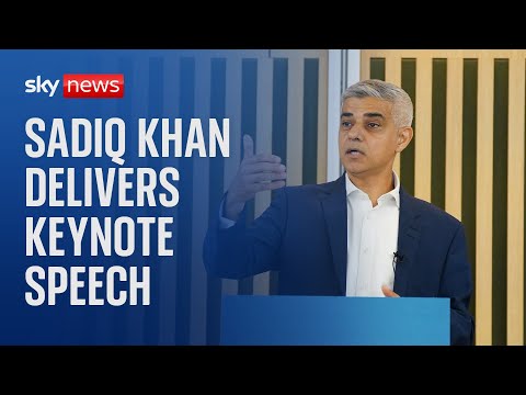 Watch live: London Mayor Sadiq Khan address the London Labour Conference