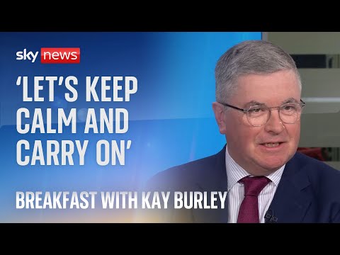 ‘Keep calm and carry on’ – Ex-minister’s message to discontented Tory MPs