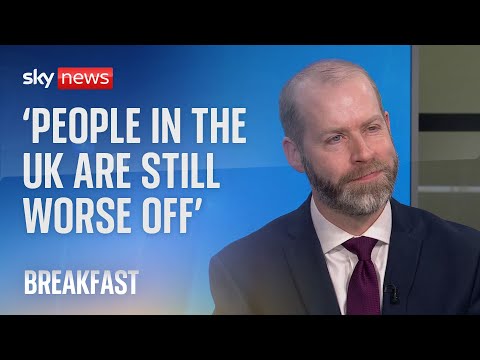 ‘People are still worse off’ despite falling inflation, says shadow business secretary