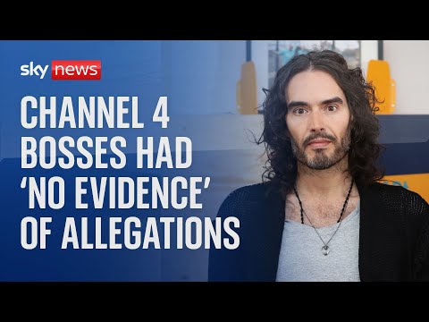 ‘No evidence’ Channel 4 bosses were aware of Russell Brand accusations, broadcaster says
