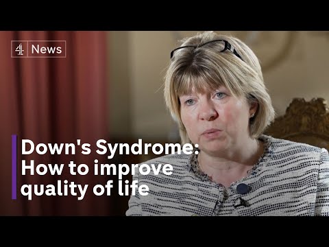 What can be done to improve life chances and health outcomes for people with Down’s Syndrome?
