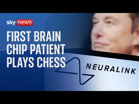 Elon Musk’s Neuralink shows first brain-chip patient playing chess