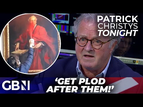 ‘Send PLOD after them!’ – ‘Ignorant’ woke Palestine mob SLAMMED for DESTROYING Lord Balfour portrait