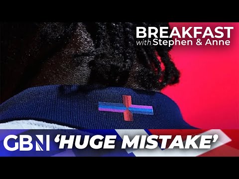 Nike causes UPROAR after changing the colours of the St George’s flag on the new England shirt