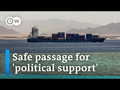 China and Russia strike deal with Yemen’s Houthis to ensure safety of Red Sea boats | DW News