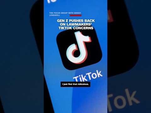 Hear Gen Z push back on lawmakers’ TikTok concerns