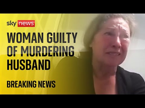 BREAKING: Horse trainer who stabbed husband in back after row found guilty of murder