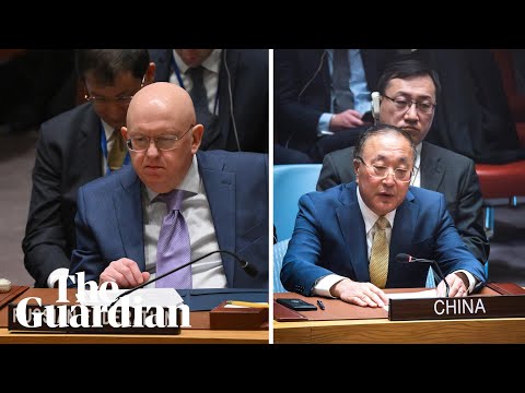US resolution on Gaza ceasefire vetoed at UN by Russia, China and Algeria