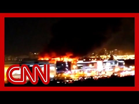 Video shows scene of shooting at concert hall near Moscow