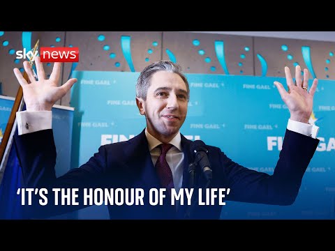 ‘It’s the absolute honour of my life’, says Simon Harris on Ireland leadership role