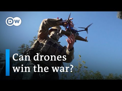 Ukraine relies more on drones to make up for artillery shortage | DW News