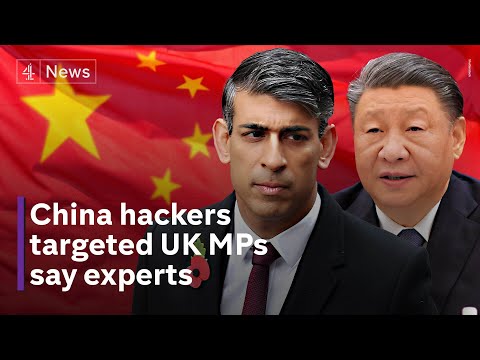 UK and US accuse Chinese state-linked hackers of cyber attacks
