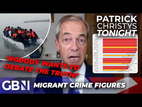 ‘Our critics will say we’re RACIST! We’re just representing FACTS!’ – Nigel Farage on migrant crime