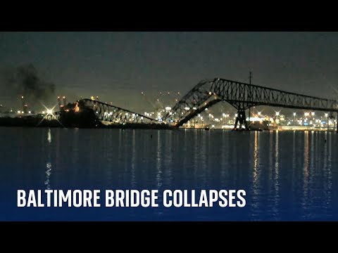 BREAKING: Bridge collapses in Baltimore – mass casualty event declared