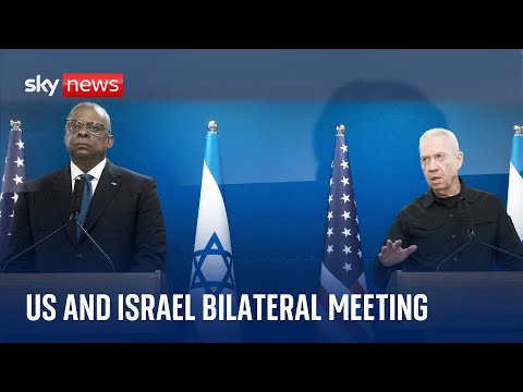 Watch live: Lloyd Austin hosts bilateral meeting with Yoav Gallant