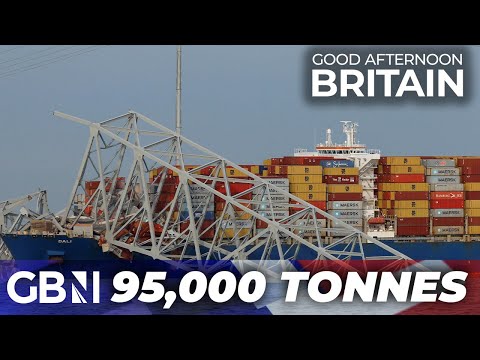 Baltimore bridge ‘didn’t stand a chance’ against 95,000 TONNE ship – ‘an incredibly rare event’