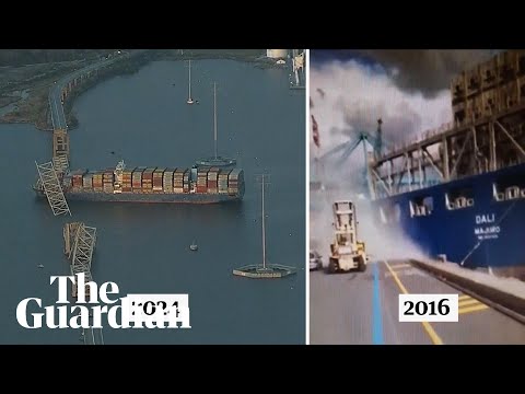 Baltimore: footage emerges of vessel involved in 2016 collision in Belgium