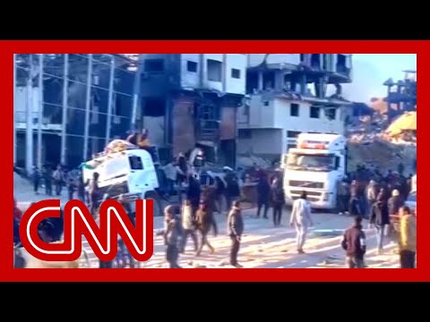 Video from Israeli military shows moments of carnage at food aid site in Gaza
