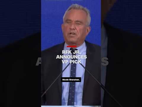 CNN’s Eva McKend breaks down Robert F. Kennedy, Jr.’s choice of running mate, Nicole Shanahan.