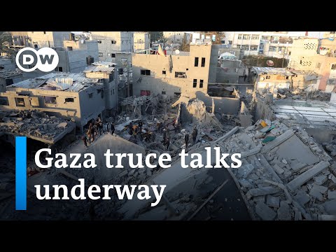Negotiators from Hamas, Qatar and the US have been holding talks aimed at securing a truce | DW News
