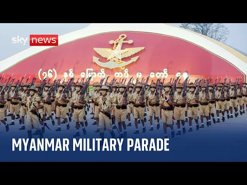 Watch live: Myanmar holds military parade to mark 79th Armed Forces Day in Naypyitaw