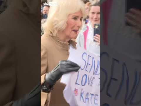 Queen thanks young Kate well wishers