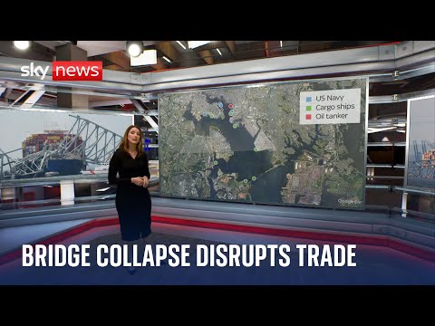 Baltimore bridge: What impact will bridge collapse have on trade?