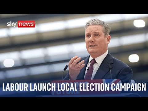 Watch live: Sir Keir Starmer launches local elections campaign with major speech