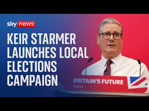 Starmer and Rayner launch Labour’s local election campaign
