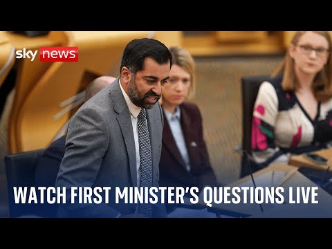 Scottish First Minister’s Questions: ‘Historic’ assisted dying legislation introduced
