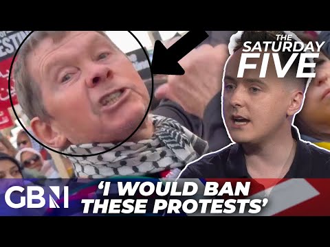 WATCH: Pro-Palestine protester OPENLY supports Hamas in chilling footage – ‘BAN THEM!’