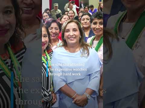 Peru police raid President Dina Boluarte’s home looking for Rolex watches | DW Shorts