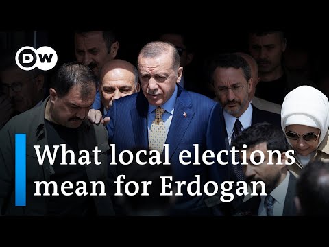 Clashes in Turkey amid local elections key to Erdogan’s AKP | DW News