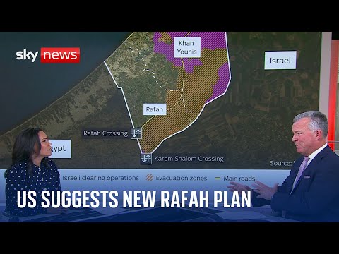United States ‘draws alternative Rafah military plan’ | Israel-Hamas war